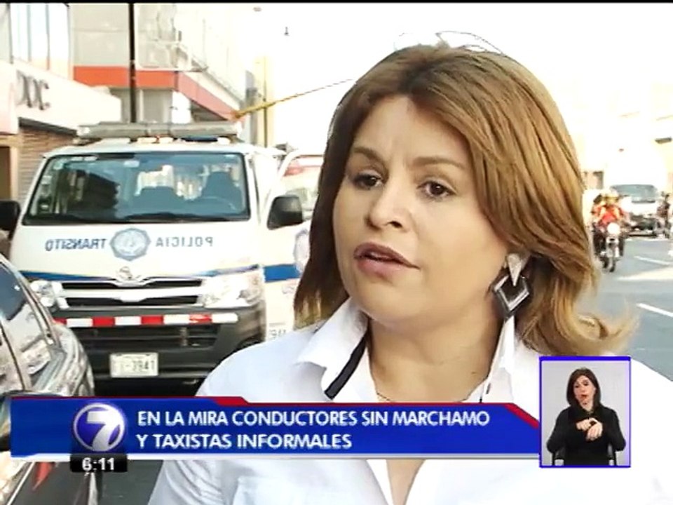 Tr�nsito inicia operativos para detectar choferes sin marchamo y taxistas informales