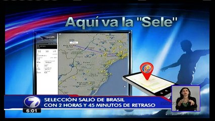 La Sele llegar� al pa�s con un retraso de casi tres horas