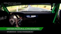 ONBOARD Hayden Paddon & John Kennard Mitsubishi Evo IX WRC Rally Maximum Attack