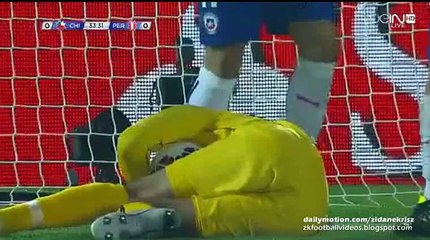 Vargas Incredible Big Chance - Chile v. Peru 29.06.2015