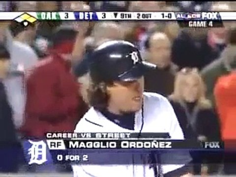Magglio Ordonez's 2006 ALCS Walk Off Home Run!