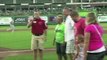 Soldier Homecoming Surprise - TinCaps Game August 29, 2014