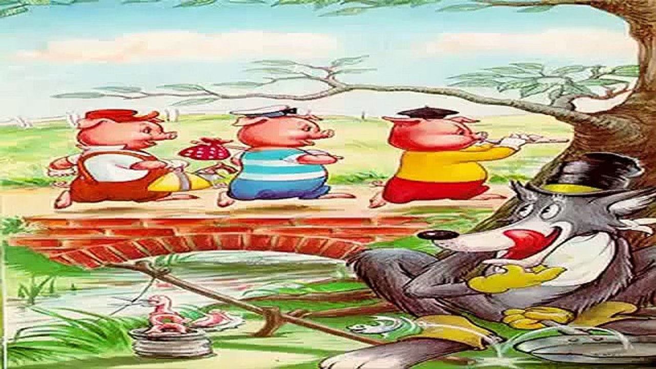 The Three Little Pigs Children Story
