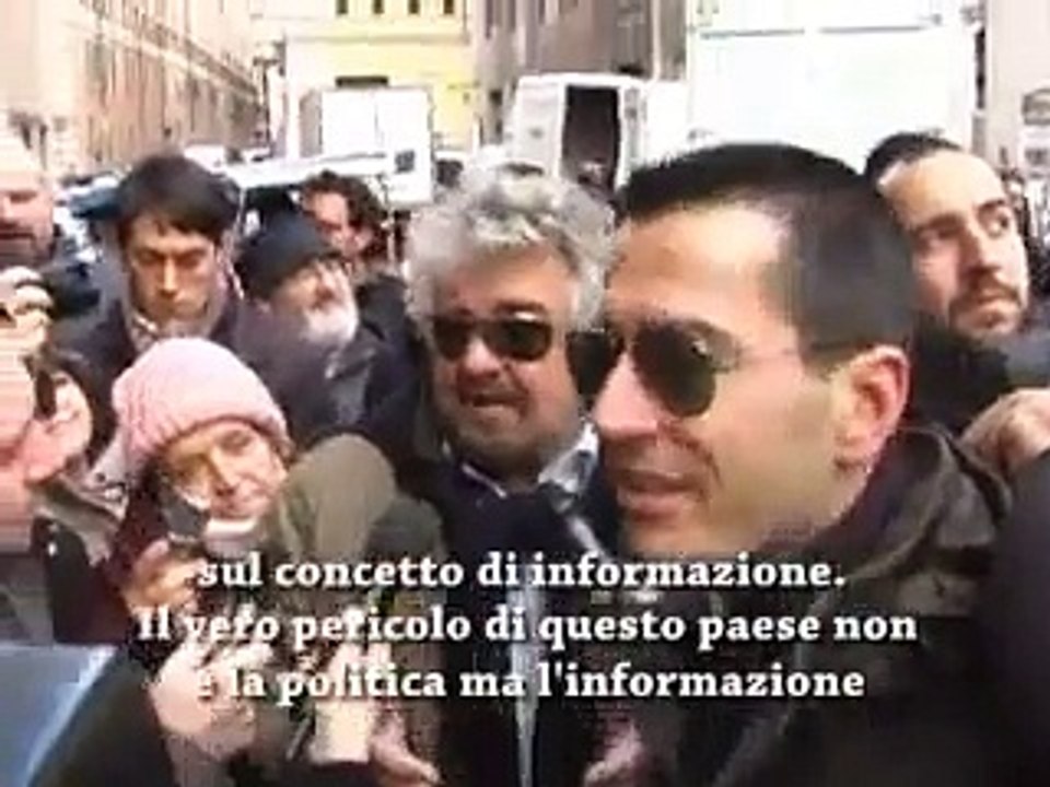 Beppe Grillo al Senato - 14 dicembre 2007