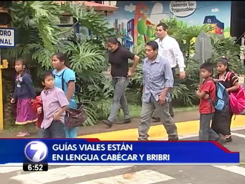 MOPT present� manuales de seguridad vial en idiomas ind�genas