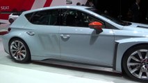 World Premiere Seat Leon Cupra Racer at Geneva Motor Show 2014