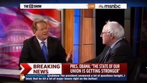 Sen. Sanders Reacts to Pres. Obama's State of the Union Address