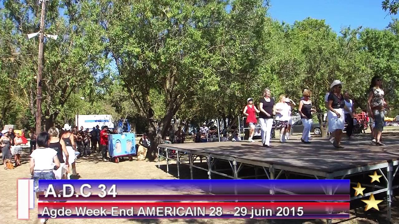 Country & Line -  27 & 28 juin 2015 - Agde week-end américain château Laurens