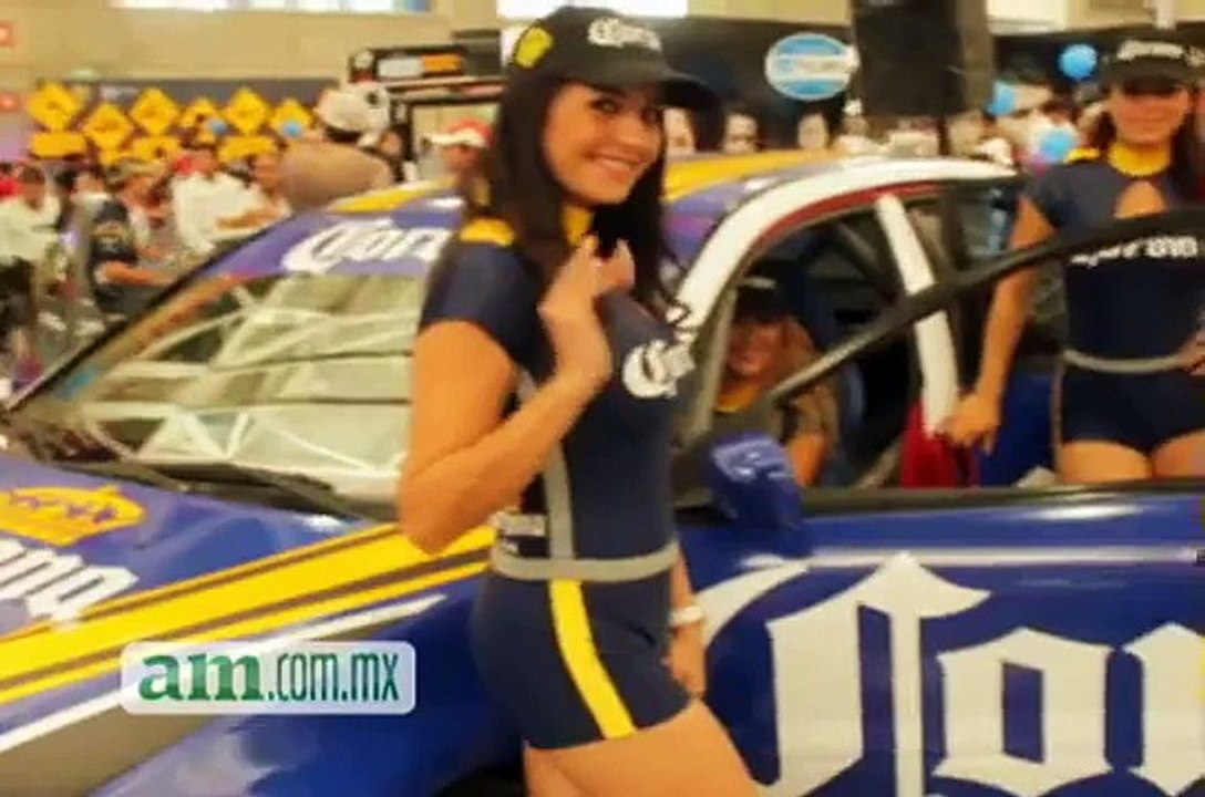 Belleza de edecanes Rally México 2012