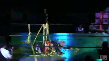 {M.I.O.} Aja Kong & SAGAT Vs. Neko Nitta & Shuji Ishikawa (6/19/15)