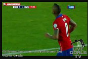 Arturo Vidal Biggest Chance Chile 2-1 Peru