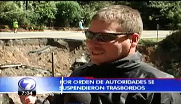 Buen tiempo ayudar�a a realizar trabajos en hundimiento de Interamericana sur