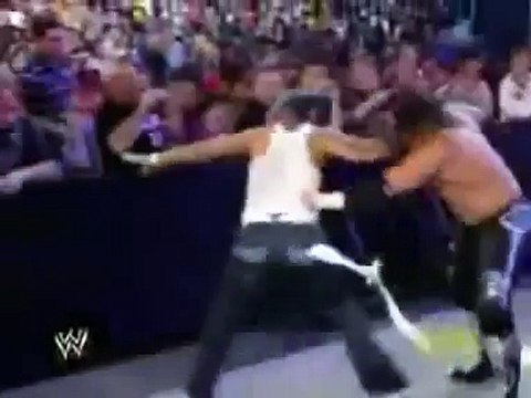Jeff Hardy attacks Matt on WWE Superstars