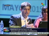 Argentina enfrenta intentos de desestabilización cambiaria
