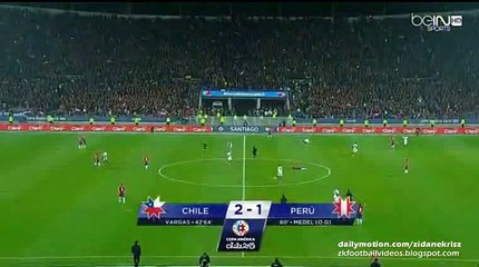 Eduardo Vargas Most Valuable Player - Chile v. Peru 29.06.2015