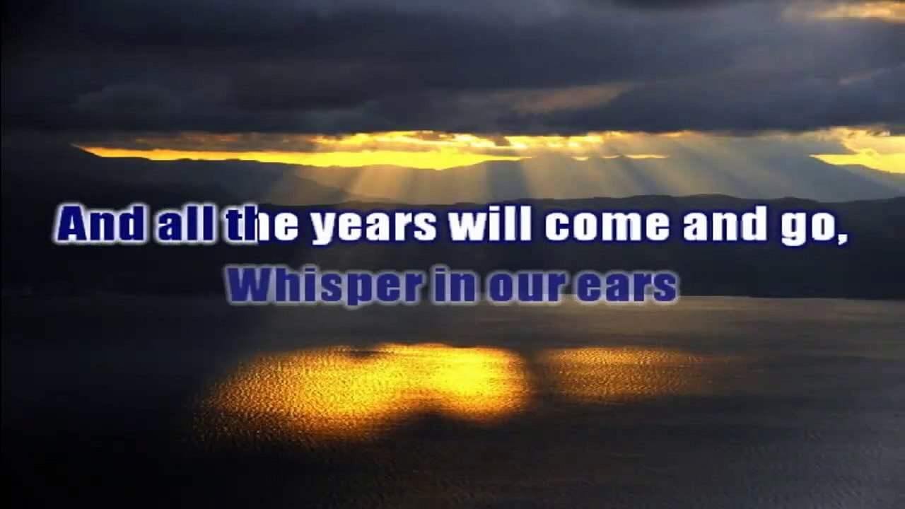 We May Never Pass This Way Again by Seals And Crofts Karaoke video