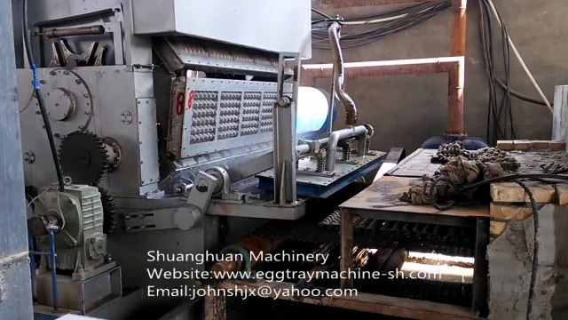SHZ-4500A8 Platens Rotating Egg Tray Machine SHZ-2000A