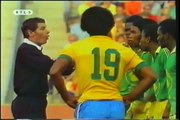 1974 World cup brasile-zaire punizione comica