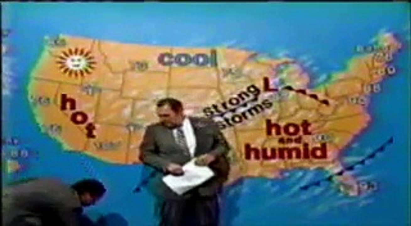 NBC Today Show 1987: 7/6/87 Willard Scott Microphone Blooper