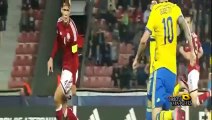 Sweden U21 vs Denmark U21 4-1 all goals Euro 2015