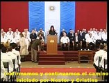 14 de Diciembre 2010 La Presidenta dio bienvenida egresados colegios Fuerzas Armadas de la Nación