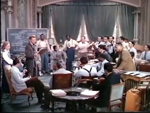 Louis Armstrong Benny Goodman Danny Kaye Laurindo de Almeida Nestor Amaral in A SONG IS BORN 2