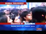 Dhanush joins 'Kolaveri' flash mob in Mumbai.mp4