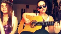 me and My sister singing uncover - zara Larsson