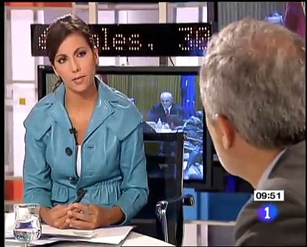 Gaspar Llamazares en los desayunos de TVE