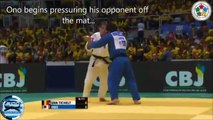 Osoto gari breakdown by Ono at 2013 World Championships