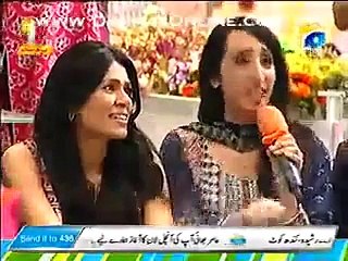 Amir Liaquat Flirting With UK Host And Models In Live Show