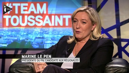Marine Le Pen candidate aux régionales