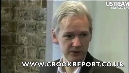 WIKILEAKS EXCLUSIVE "WAR DIARY" INTERVIEW www.crookreport.co.uk Prt 4