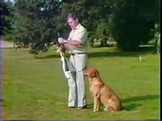 Robert Milner Hunting Lab Training 1985