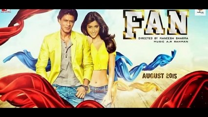 Shahrukh khan Hindi  Fan Movie trailer 2015-2016