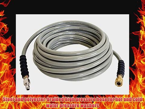 Simpson 41115 4500 PSI Hot and Cold Water Replacement/Extension Hose for Gas Pressure Washers