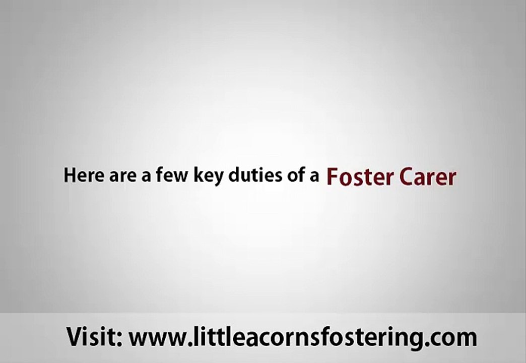 What Do Foster Carers Do