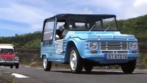 Sortie Méhari 2CV, dérivés et voitures longtemps à l'île de la Réunion (Sainte-Rose)