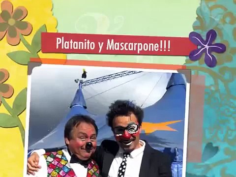 El payaso Platanito y el payaso Mascarpone