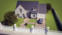 La domotique en 3D d'une maison neuve individuelle - Je construis ma maison avec Somfy