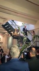 DJ Dave Swirsky Introduces Bride & Groom at NYC Wedding