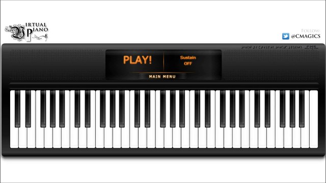 Virtual Piano - Disney Tangled I See The Light