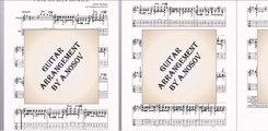 I love you much too much (C.Santana) Sheet music for guitar