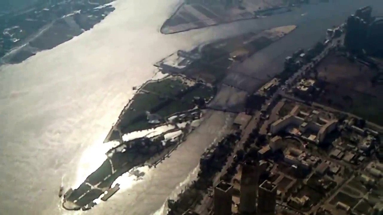 EgyptAir 777-300ER Landing In Cairo Int Airport , Terminal 3