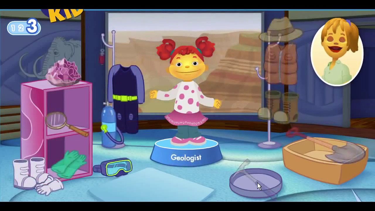 Sid The Science Kid I Want to be a Scientist Cartoon Animation PBS Kids Game Play Walkthrough
