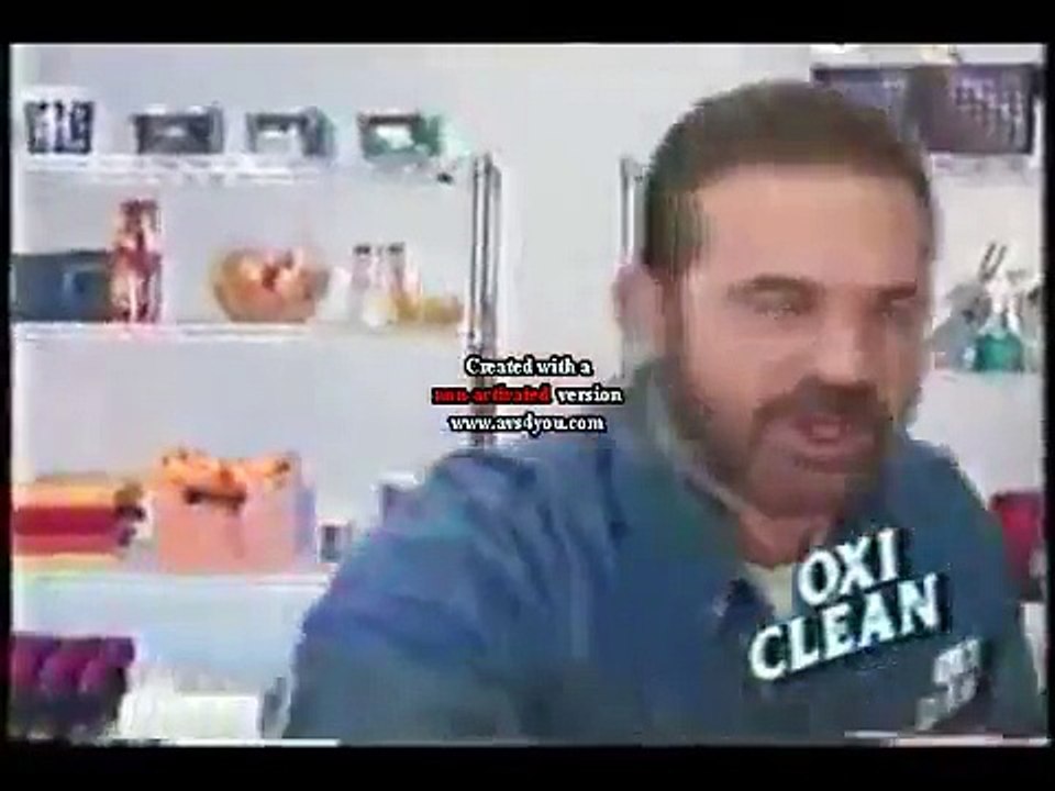 Billy Mays - First OxiClean Commercial (2001)