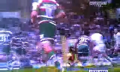Rugby Fight - Manu Tuilagi punch on Chris Ashton