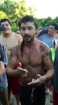 Shia LaBeouf Freestyle Rapping