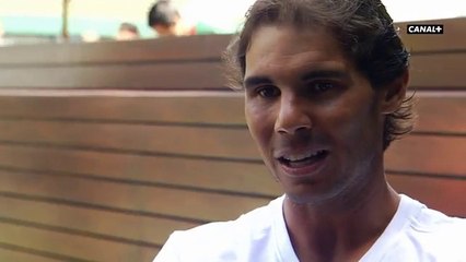 Rafael Nadal's interview for Canal+ at Wimbledon  (29/06/2015)