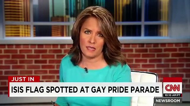 Woman says she spotted ISIS flag at gay pride